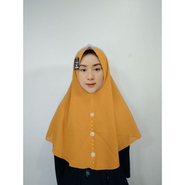 Jilbab Kerudung Hijab Syar'i Ceruty Dua warna BB