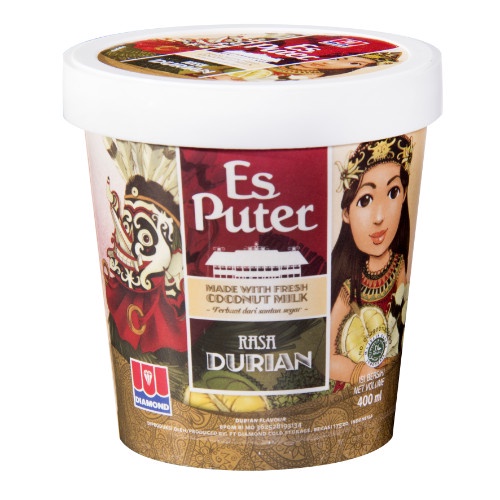 

Es Puter Diamond Durian/Diamond Ice Cream Durian 473 ml