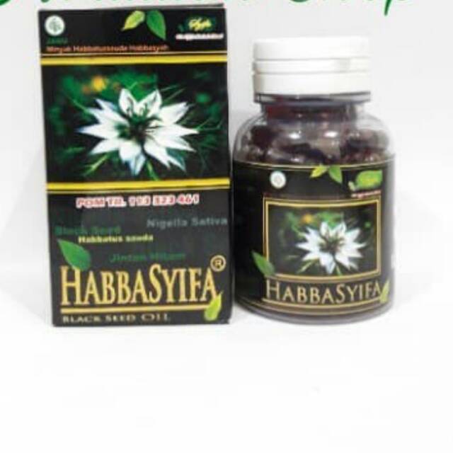 HABBASYIFA Minyak Habbatusauda Oil Jintan Hitam Habbasyifa / Habbasyifa 90kapsul