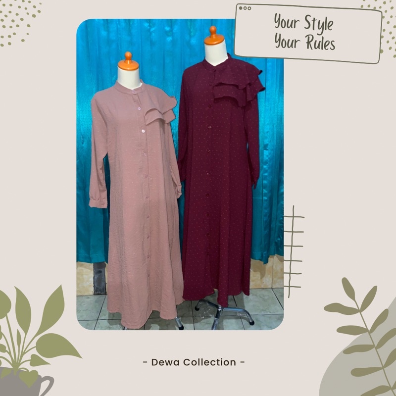 Dewa Collection - Raline Dress/Gamis Wanita