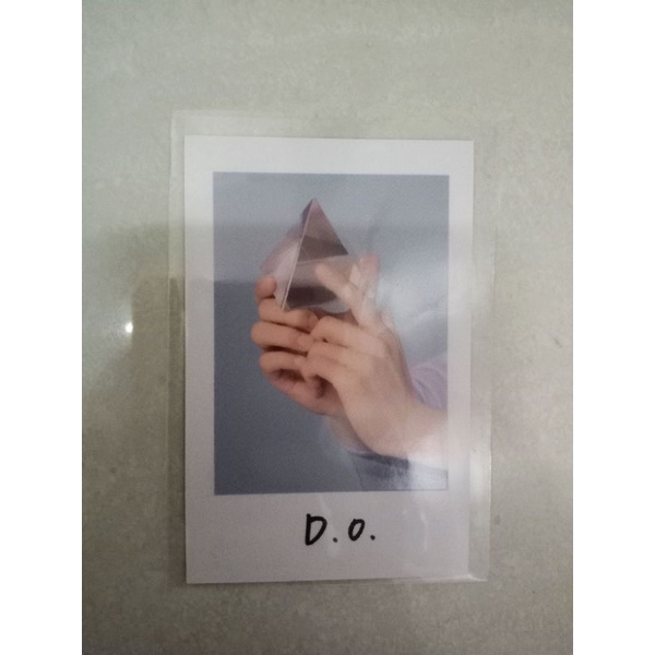 Exo season greeting 2022 official photocard/polaroid kyungsoo D.O benefit Ktown