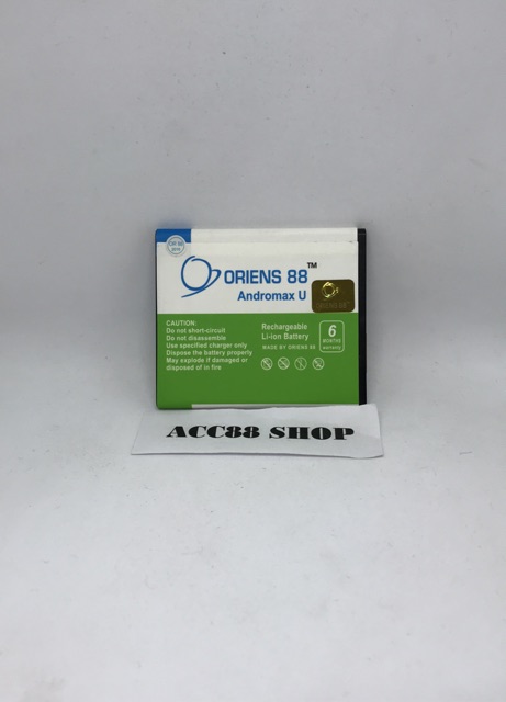 Baterai Batre Battery Double Power IC  OR88/Oriens88 Andromax U