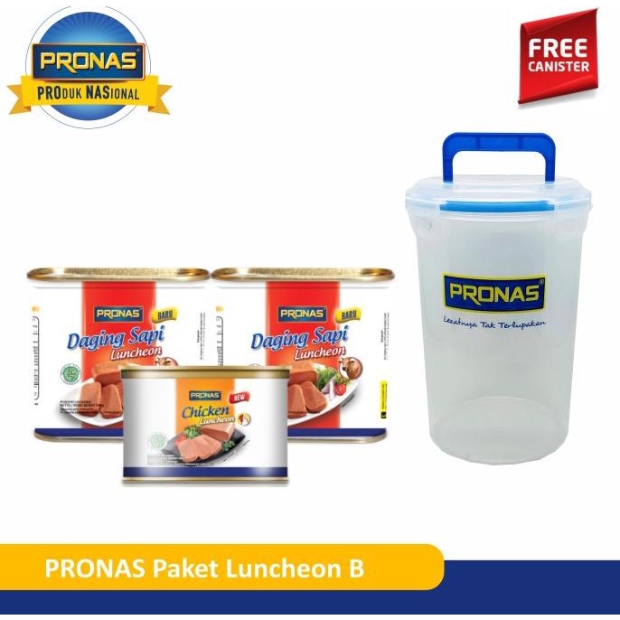 

vaargavaldian5678 PRONAS Paket Luncheon B Free Canister TERLARIS TERPERCAYA ORIGINAL