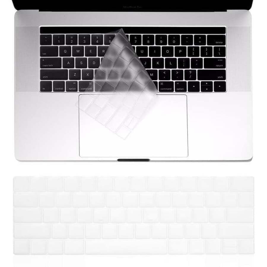 Silicone Keyboard Cover Protector Macbook Pro Touchbar 13 15 inch clear