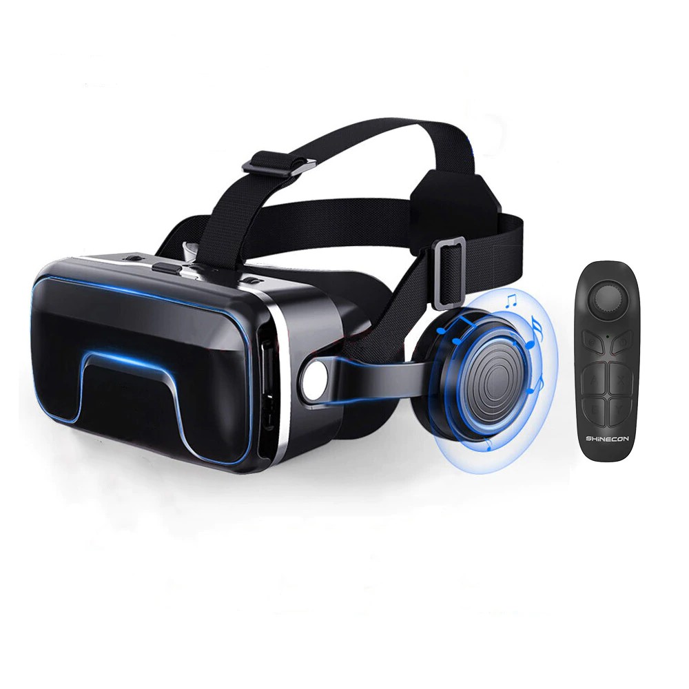 VR game Hot2019 Google Cardboard VR shinecon Pro Version VR Virtual Reality 3D Glasses +Smart