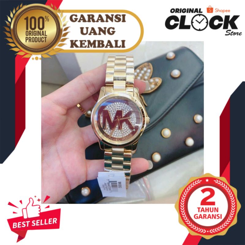 Ready Stock JAM TANGAN PRIA WANITA | RANTAI | KULIT | KARET | MURAH | - Wanita M1CHA3L K0RS mk-5865 