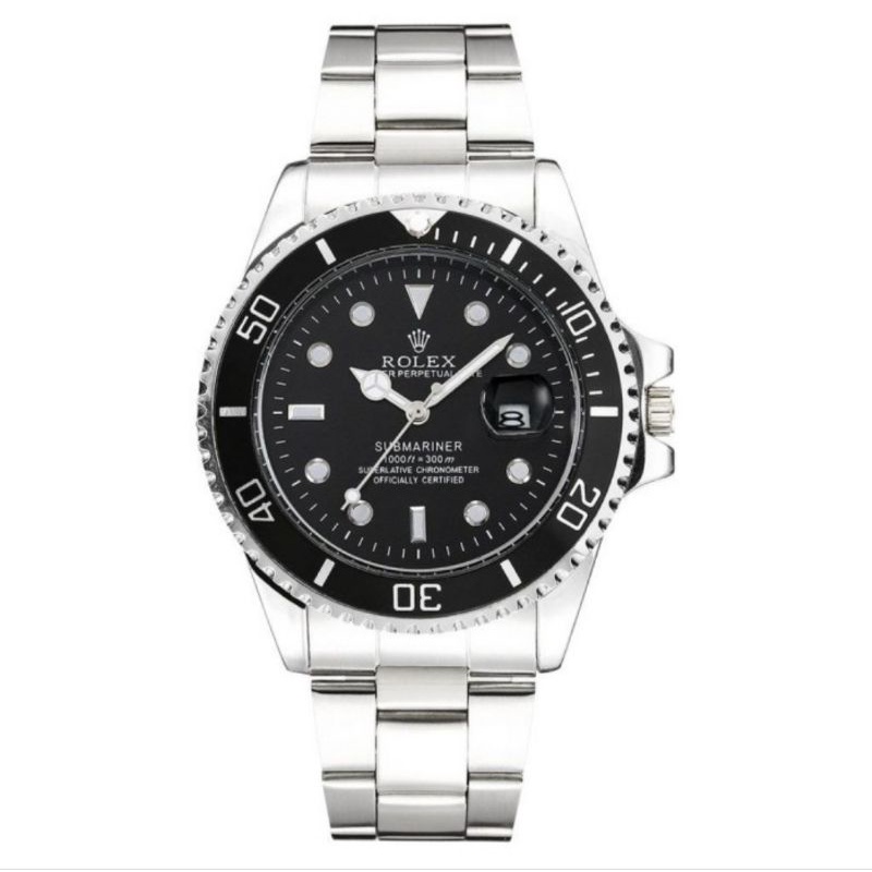 Jam Tangan Pria Rolex Submariner Mesin Baterai Premium Quality Free Bok