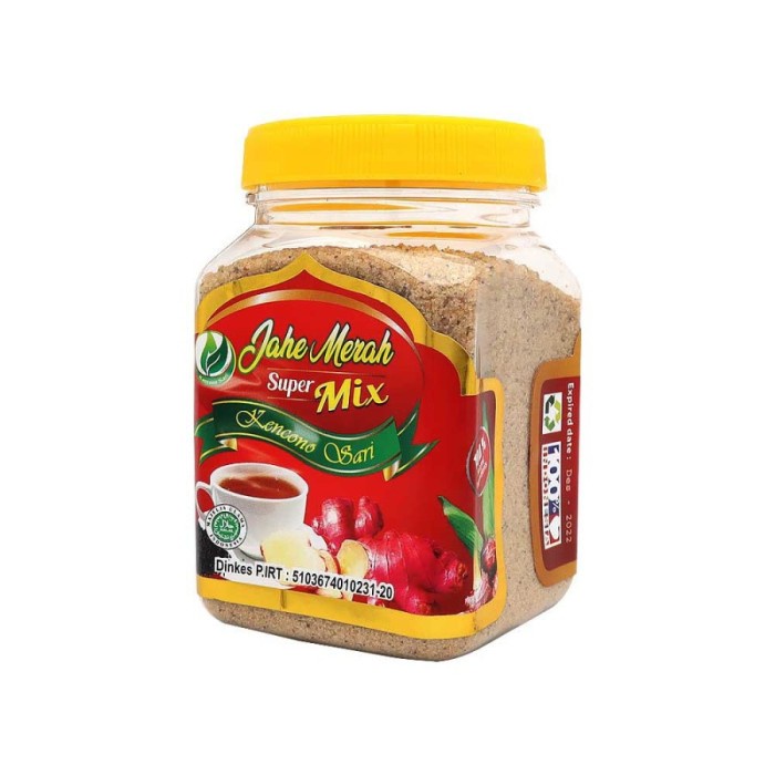 

Jahe merah super mix jahe merah asli kencono sari termurah