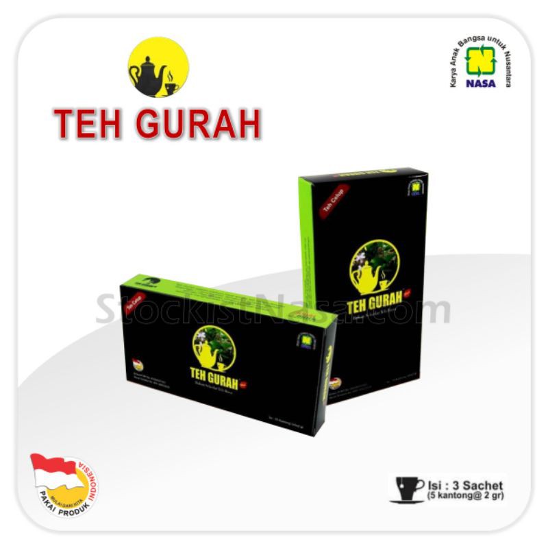 

TEH GURAH NASA / PENGHILANG LENDIR TENGGOROKAN / PENJERNIH SUARA