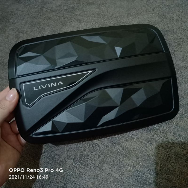 Tank Cover bensin All new Livina Hitam doff