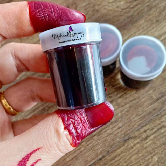HENNA CELUP MERAH / INAI CELUP RED /KUTEK HENNA