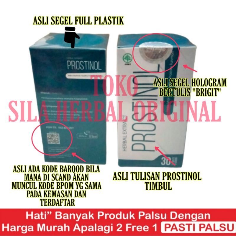 Prostinol Asli Herbal Mengobati prostat bpom