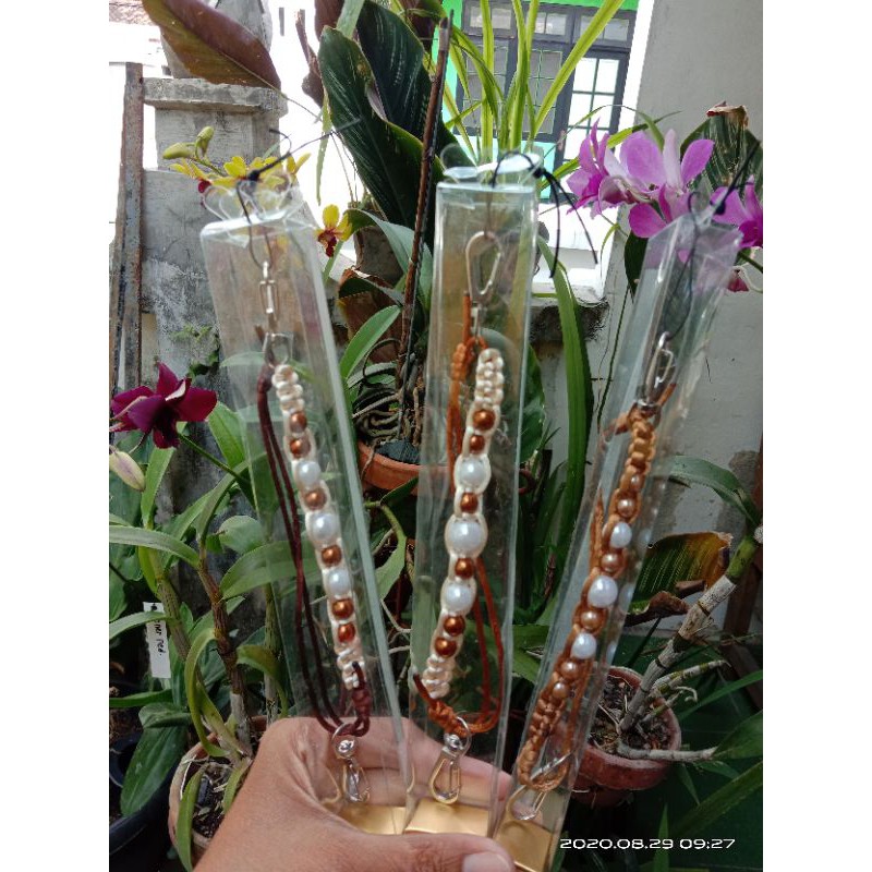 Konektor Masker Mutiara Sintetis Cowok Cewek Couple Anak-anak