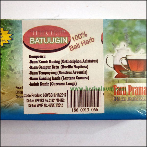 

Teh Celup Herbal Batuugin