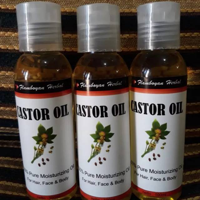 Jual Castor Oil 100ml - Minyak Jarak Murni - Pure Castor Oil (Perawatan ...