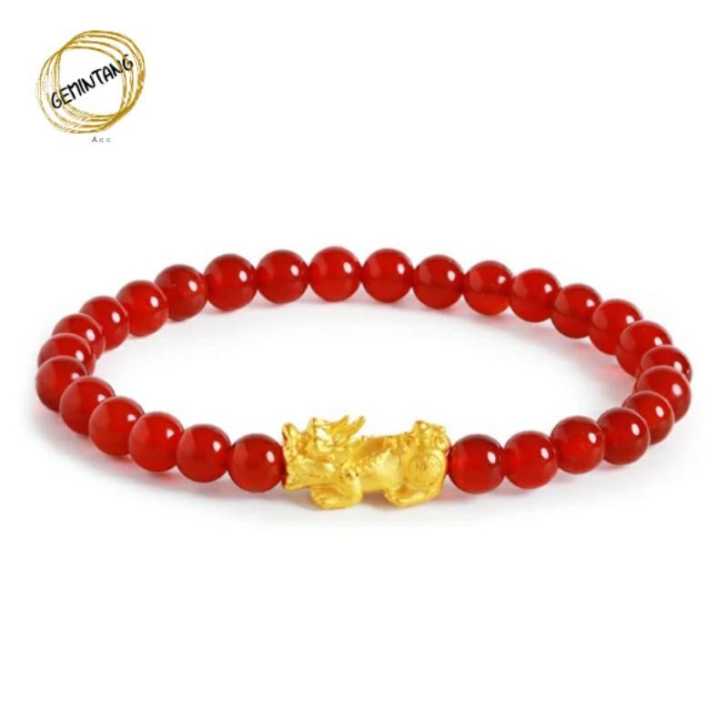 Gelang Pixiu Batu Alam Bracelet Pixiu