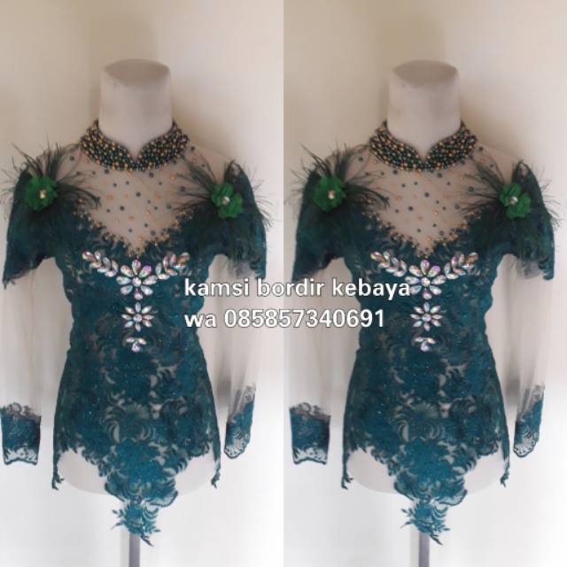 Kebaya brokat modern