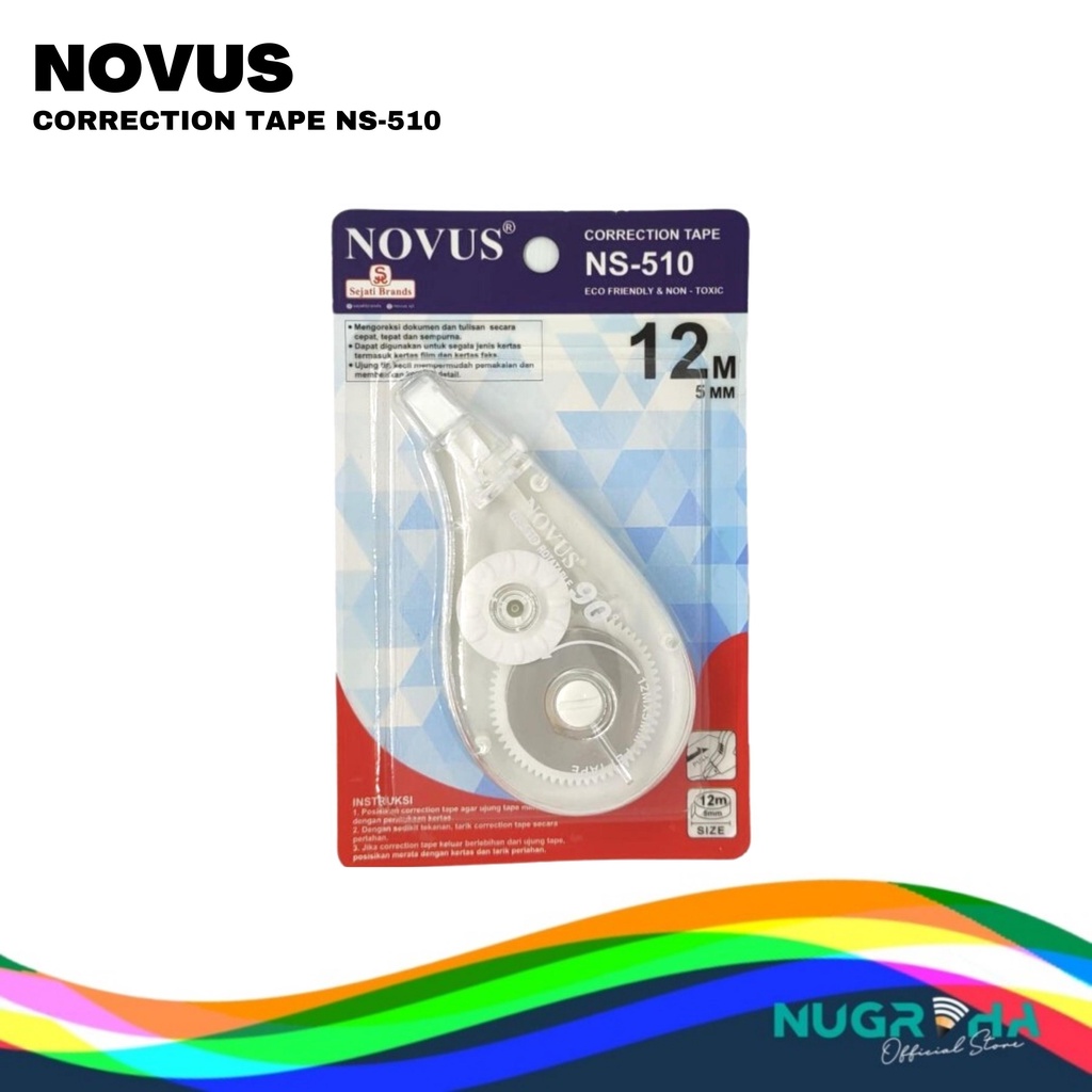 

CP TAPE / TIP EX / CORRECTION NOVUS 510