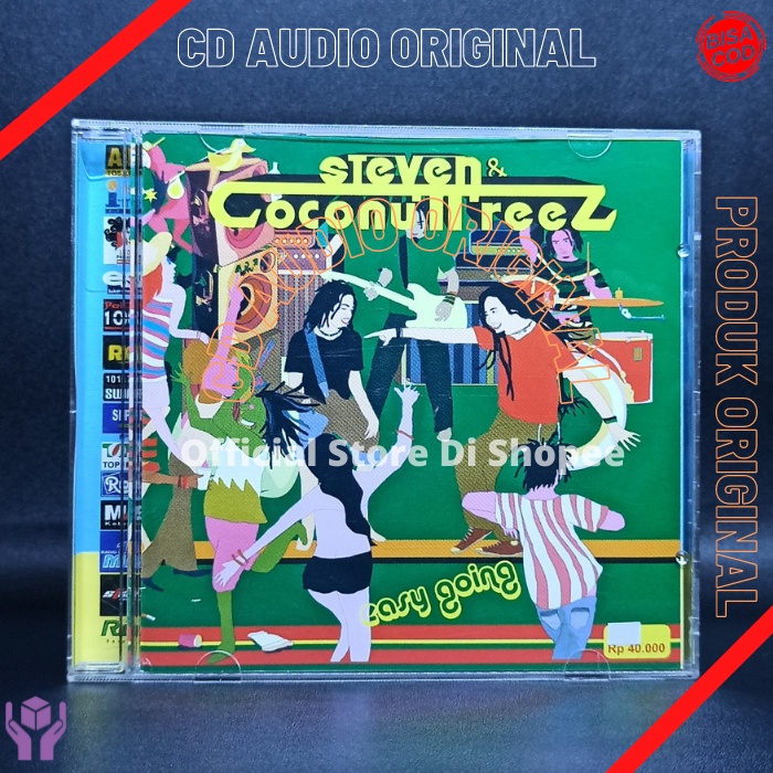 CD STEVEN & COCONUTTREEZ - EASY GOING & GOOD ATMOSPHERE CD ORIGINAL