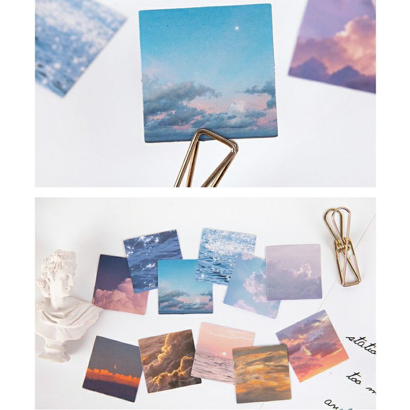 

Stiker 5PCS Langit Awan Aesthetic Sky