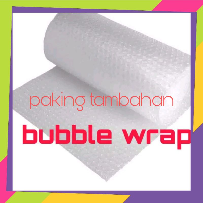 

BUBBLE WRAP PAKING TAMBAHAN