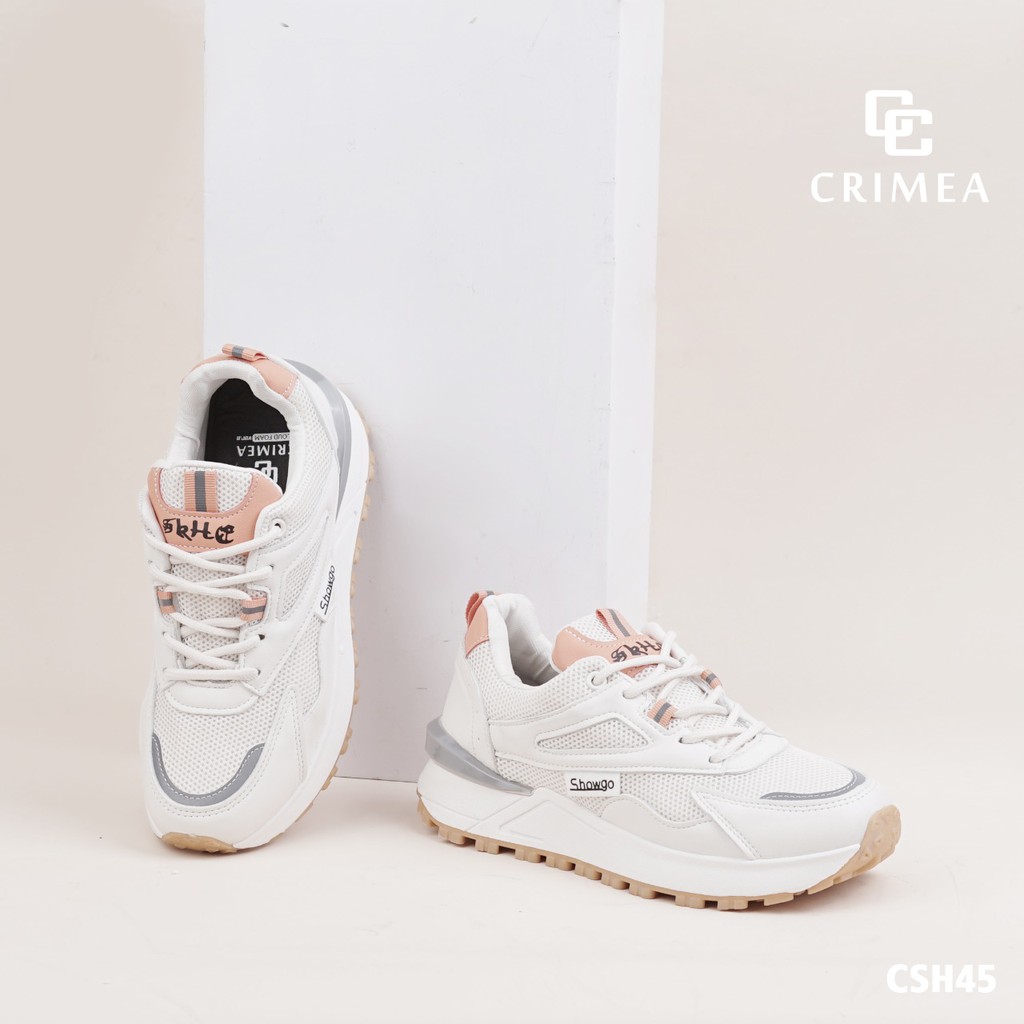 LINKSBANDUNG - Sepatu Wanita Korea CRIMEA Sneakers Shoes CSH45