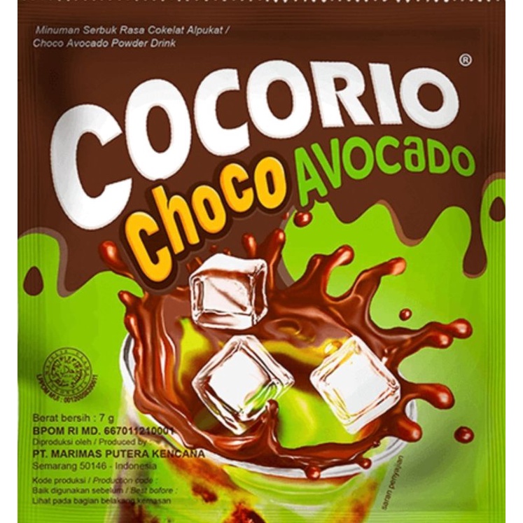 

COCORIO CHOCO AVOCADO MINUMAN SERBUK RENCENG ISI 10PCS by flowsnack