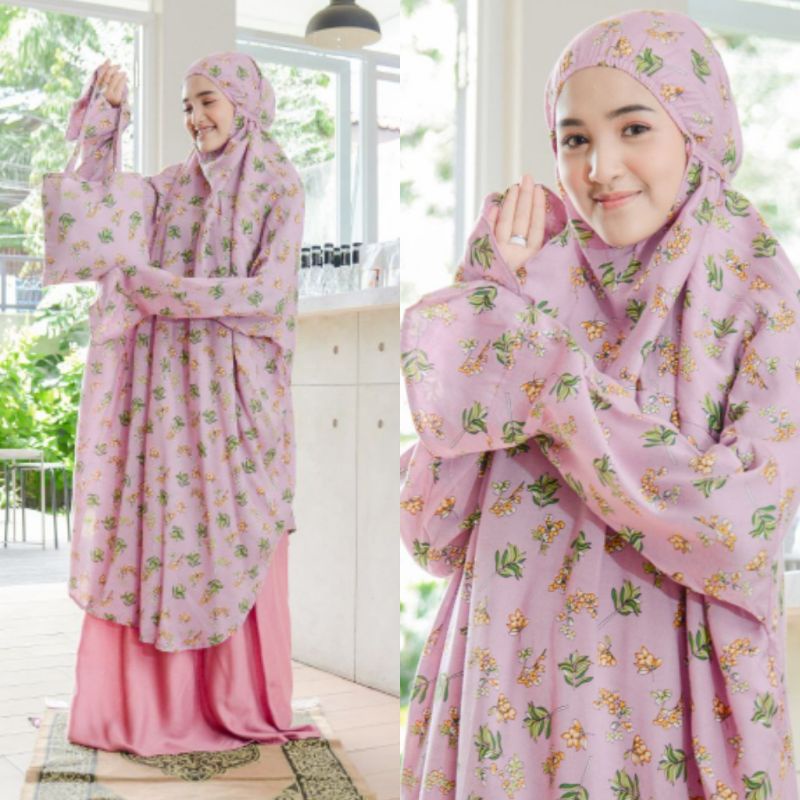 mukena Bali tunik/ mukena tunik / mukena hdm tunik/mukena berlengan