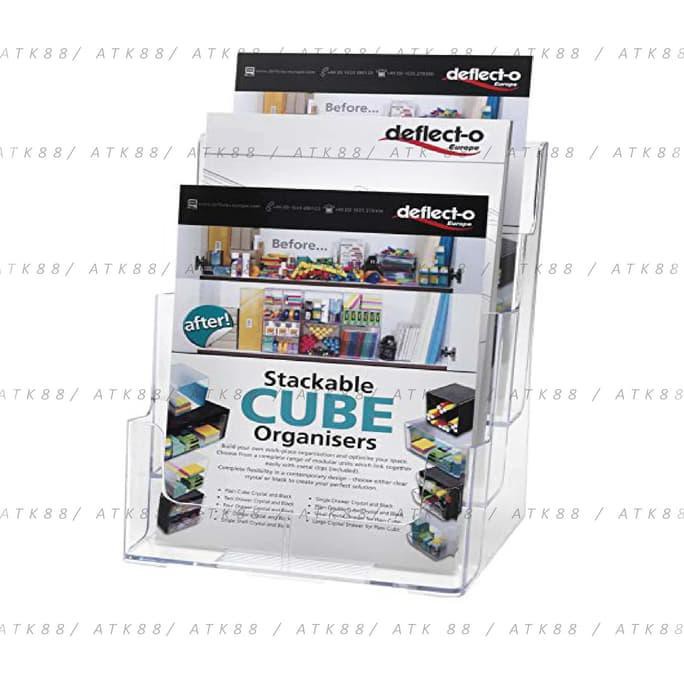 

Produk Unggulan] Deflecto 3-Tier Multi Pocket Ls A4 #77301