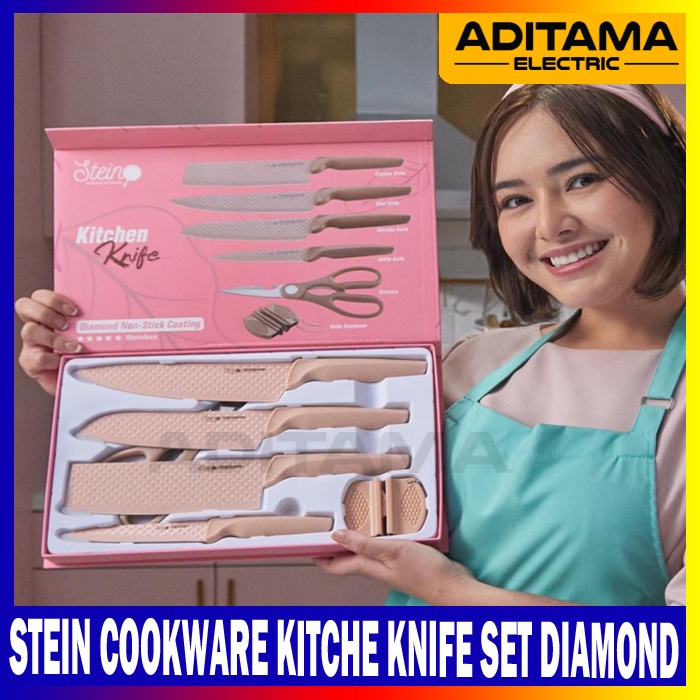 PISAU KNIFE DIAMOND STEIN COOKWARE