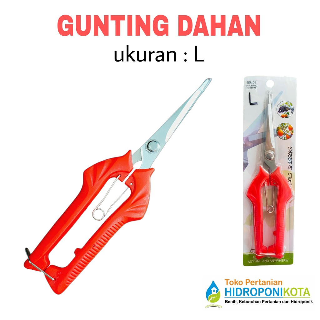 gunting dahan ukuran L - gunting tanaman - gunting bonsai - gunting ranting - gunting dahan - tools scissors