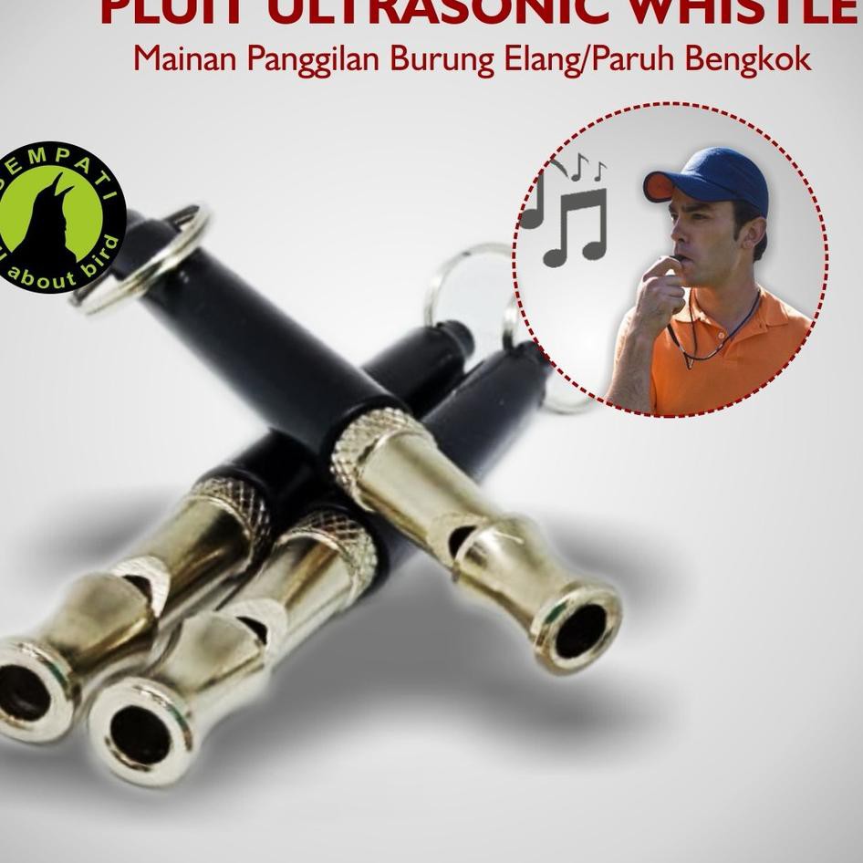 TEERLARIS ESW89 PLUIT PELUIT ULTRASONIC WHISTLE DUA NADA MAINAN PANGGILAN BURUNG ELANG PARUH BENGKO
