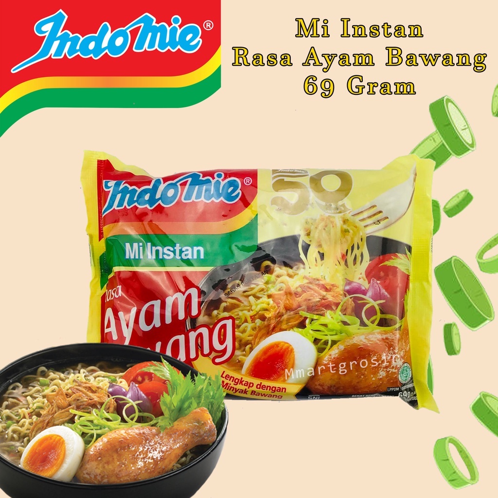 / Indomie / Mie Instan Ayam Bawang / 69g