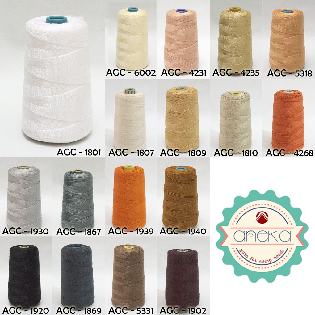 KATALOG -  Benang Rajut Anggrek Cones / Nylon PP Yarn PART 3