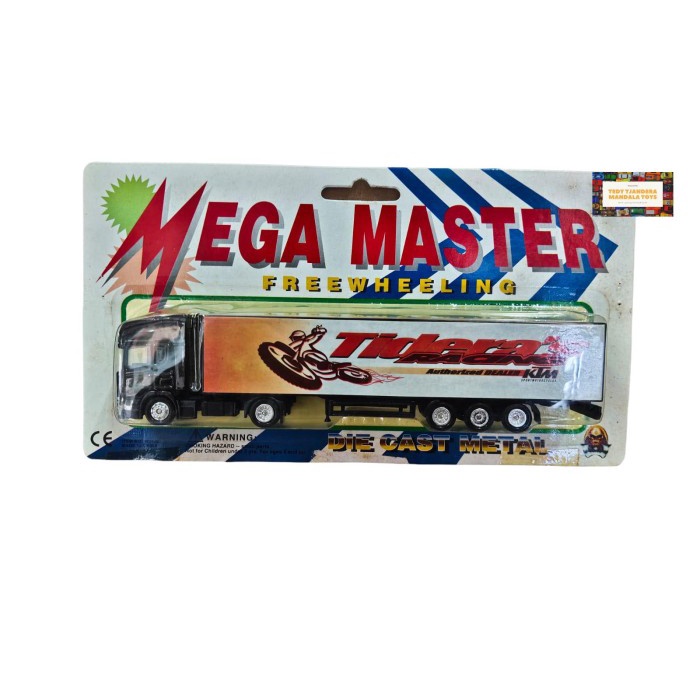 Mega Master 1/87 Advertisement Truck KTM - Panjang 19 cm