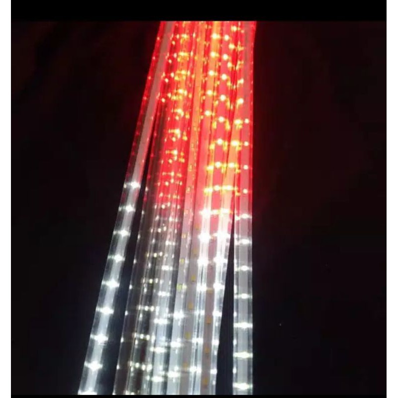 Lampu Led Meteor Merah Putih 17 Agustus lampu hujan outdoor hias pohon