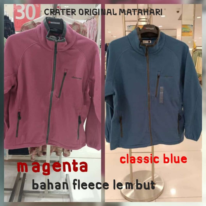 Jacket fleece wanita