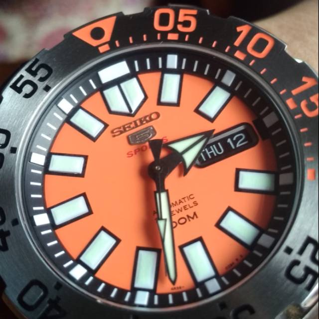Seiko Baby Monster SRP483K1 mov 4R36 Second
