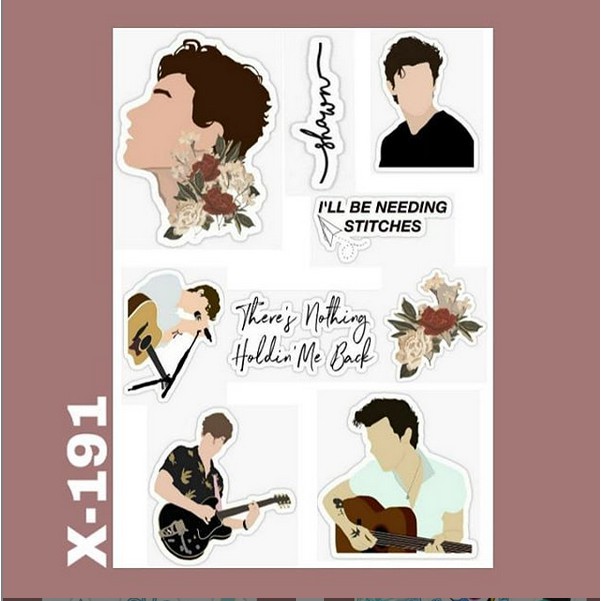 

STIKER TUMBLR SHAWN MENDES X-191