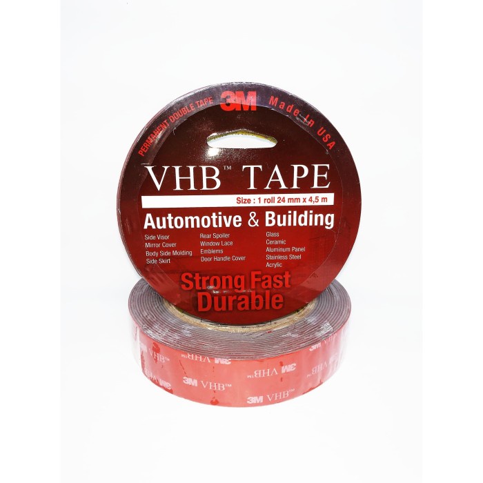 

Promo Bulan Ini Double Tape Vhb 3M 24Mm X 4.5M Pasti Original Murah