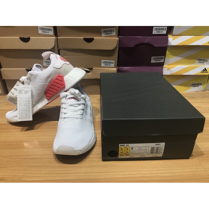 Adidas NMD R2 Chinese New Year (CNY) Triplewhite ORIGINAL BASF BOOST