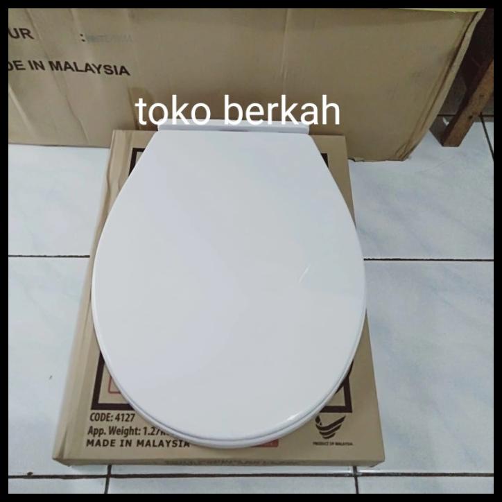 Tutup Closet Duduk Model Toto Ina Americand ( Techplas Soft Close )