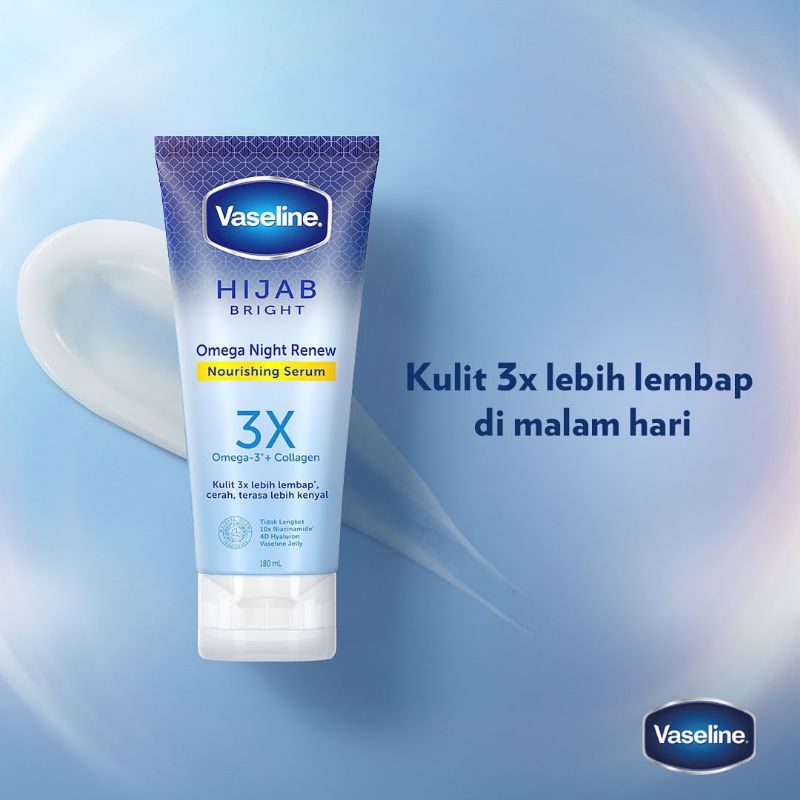VASELINE OMEGA NIGHT RENEW NOURISHING SERUM