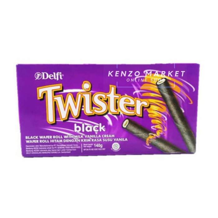 

DELFI TWISTER BLACK 140gr