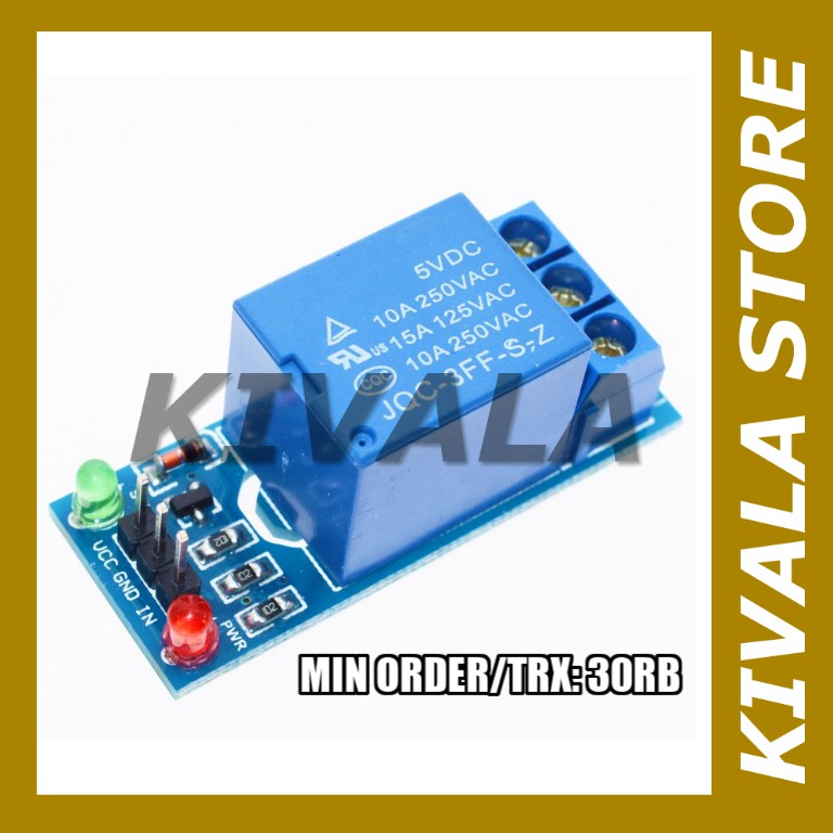 Relay 5V Module Modul 1 Channel Led Arduino Raspberry