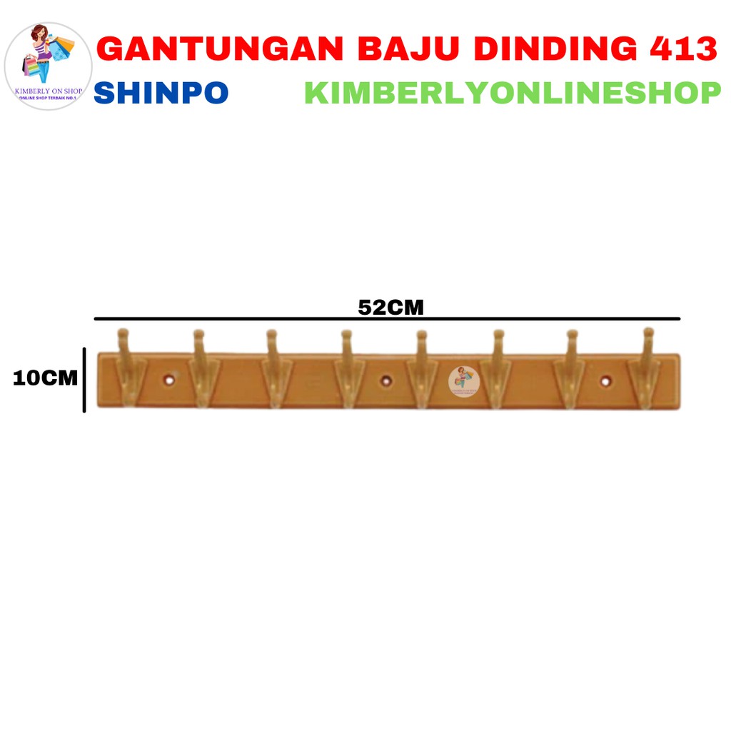 Gantungan Baju Gantungan Dinding Delta 413 - SHINPO