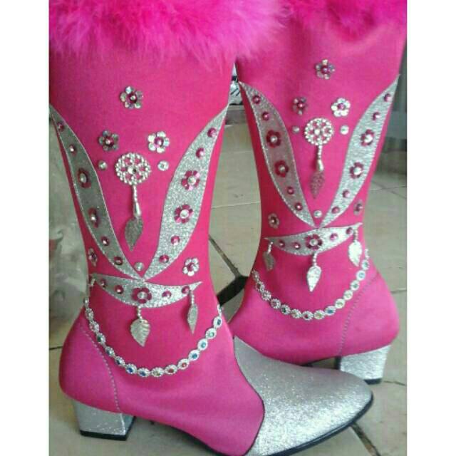 Sepatu Mayoret Pink Silver