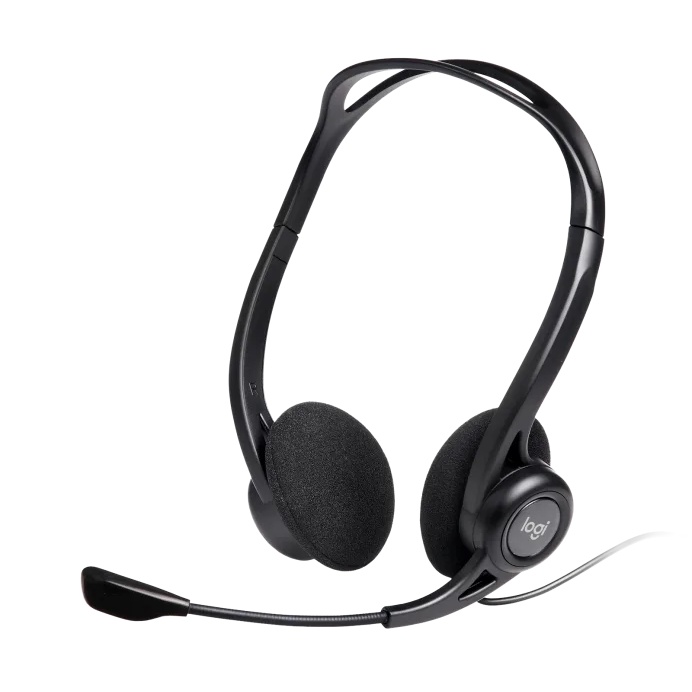 Logitech H370 USB Stereo Headset with Mic Headphone Earphone | H 370