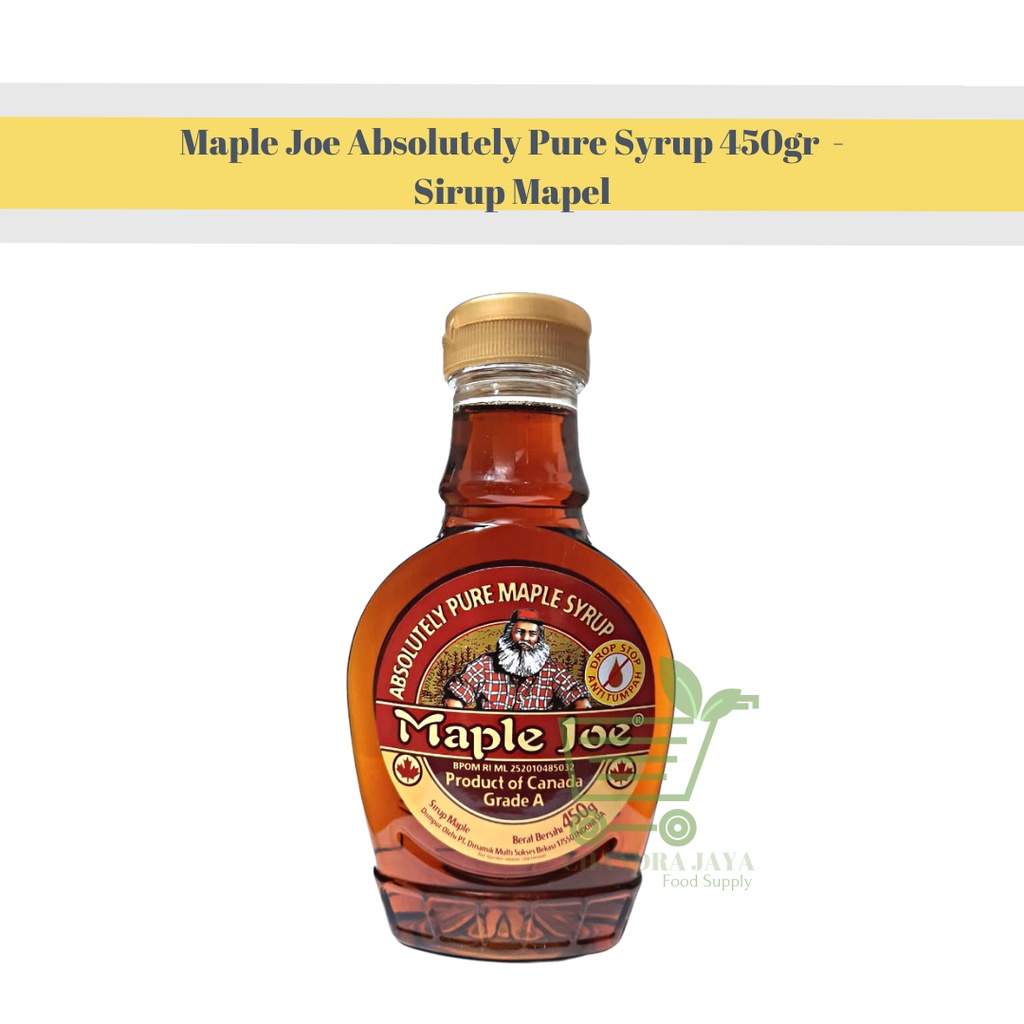 

Maple Joe Absolutely Pure Syrup 450gr - Sirup Mapel