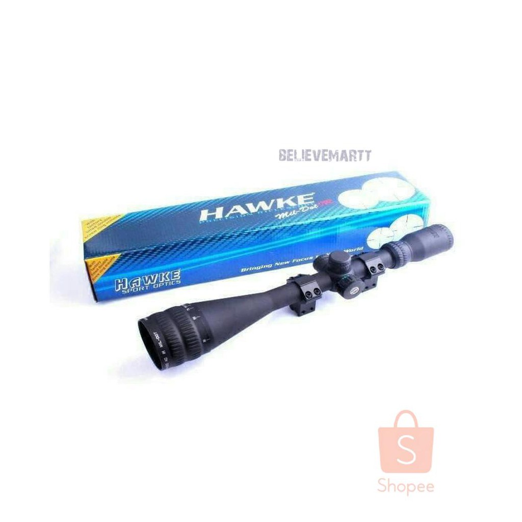 TEROPONG TPO2G783 HAWKE 6 24 X 40 AO IR TELESKOP HAWKE